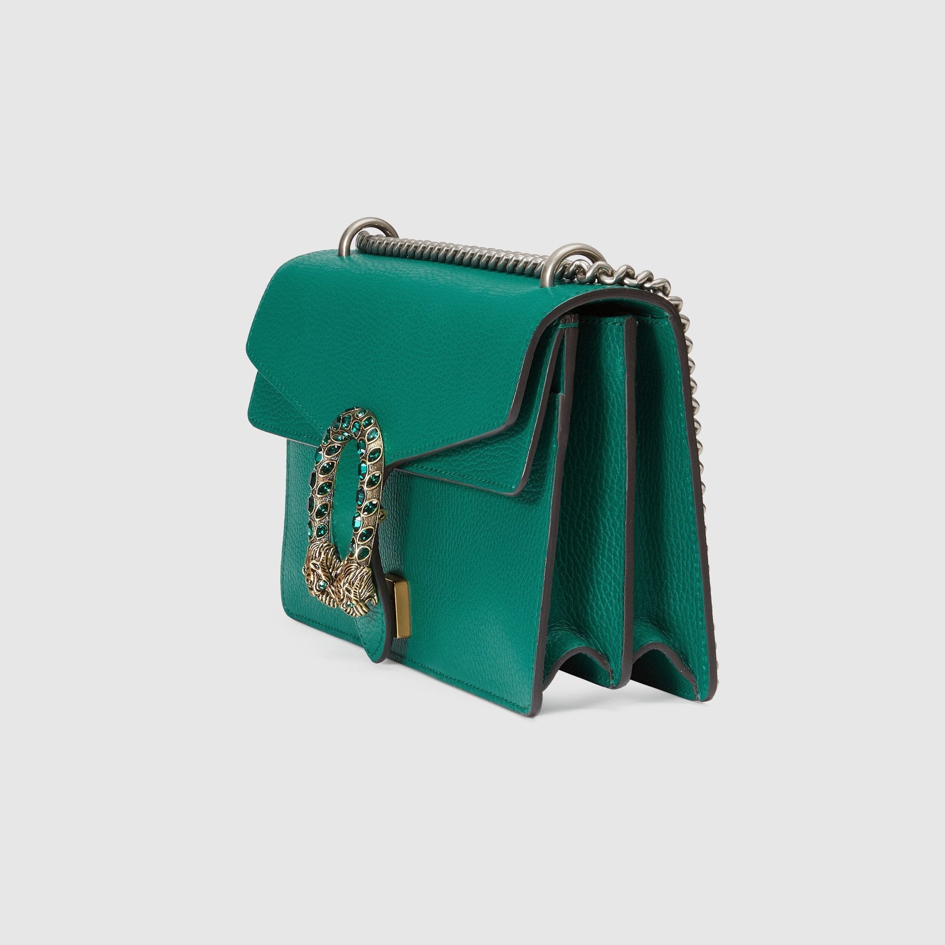Gucci Monogram Chain Leather Crossbody