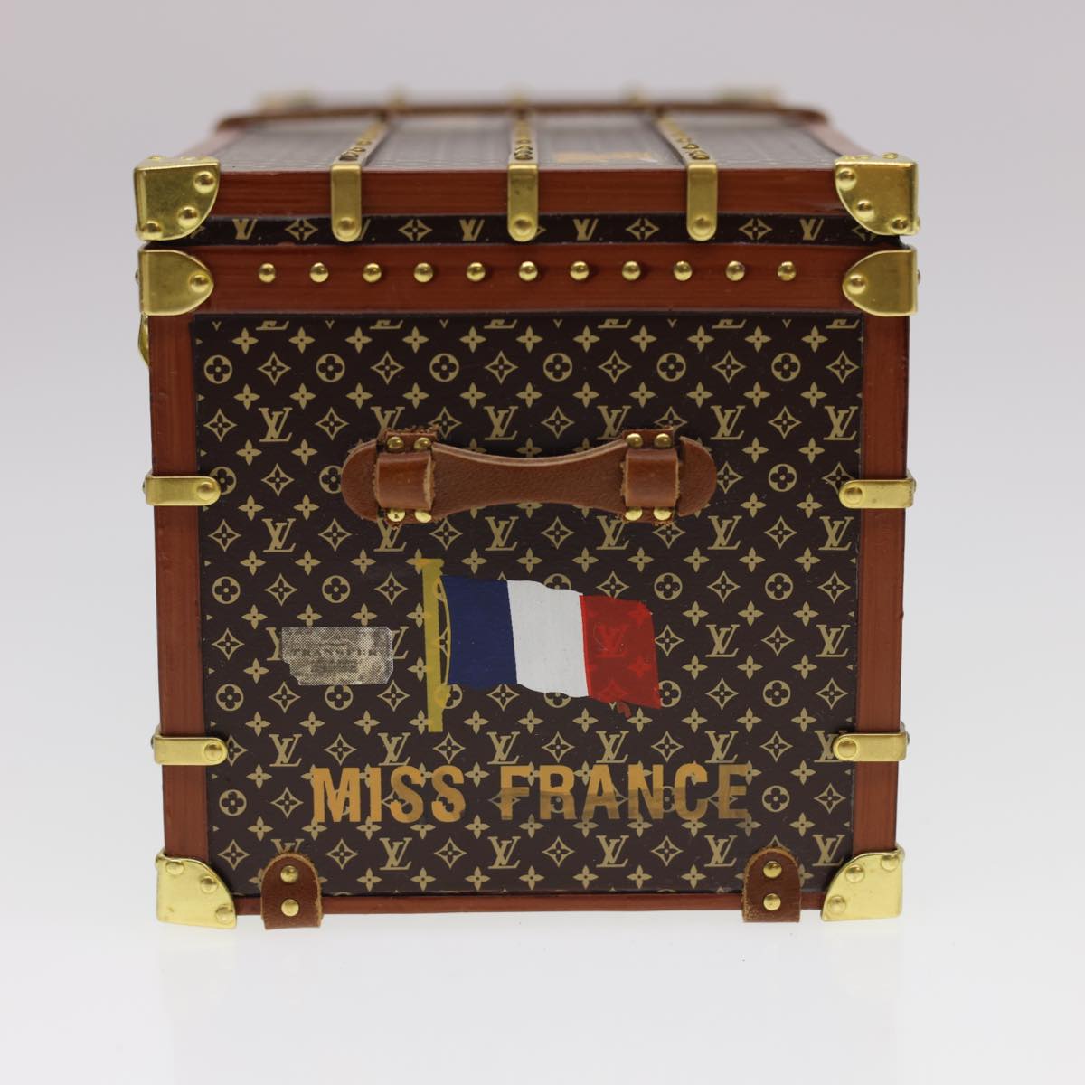 LOUIS VUITTON Miss France Paper Weight Brown M99408 LV 40031