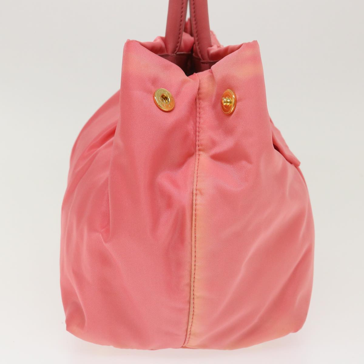 Prada Hand Bag Nylon Pink