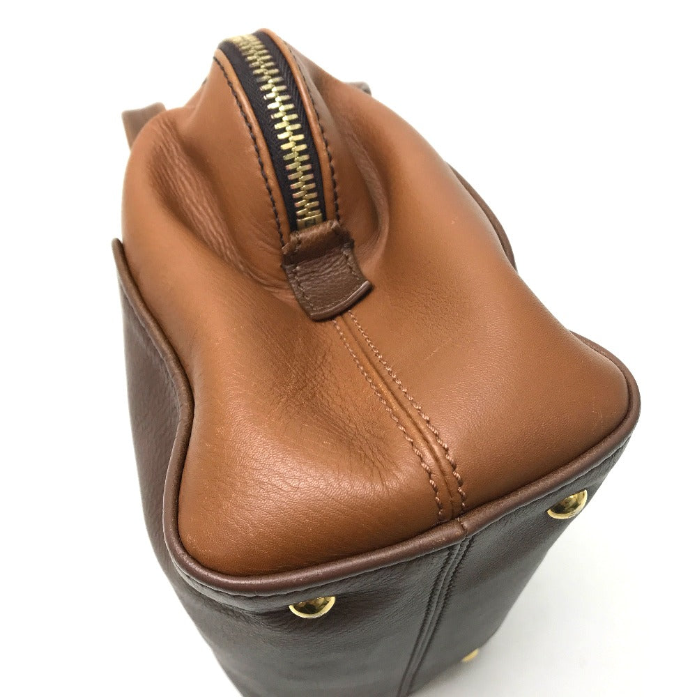 FENDI Handbag 8BL117 leather Brown chameleon Women