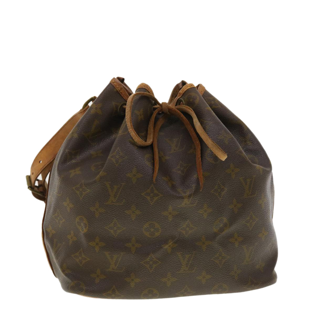 LOUIS VUITTON Monogram Petit Noe Shoulder Bag M42226 LV 40073