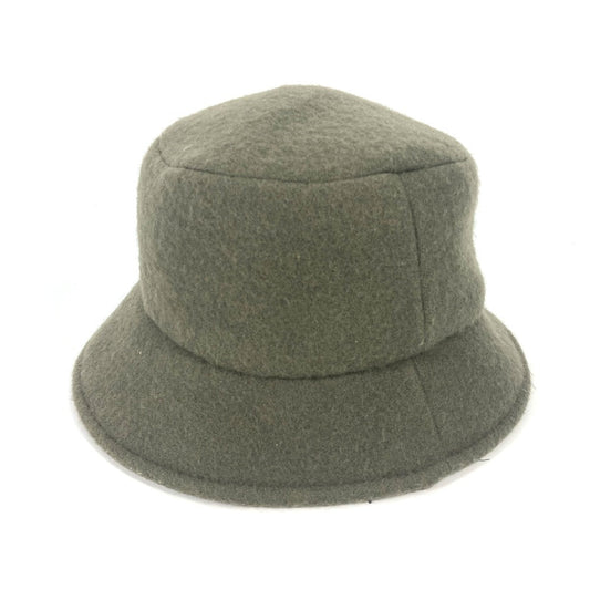 FENDI hat FXQ901 wool khaki Inner Zucca Women M