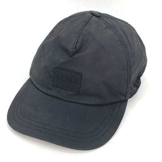 FENDI cap FXQ788 Nylon black logo