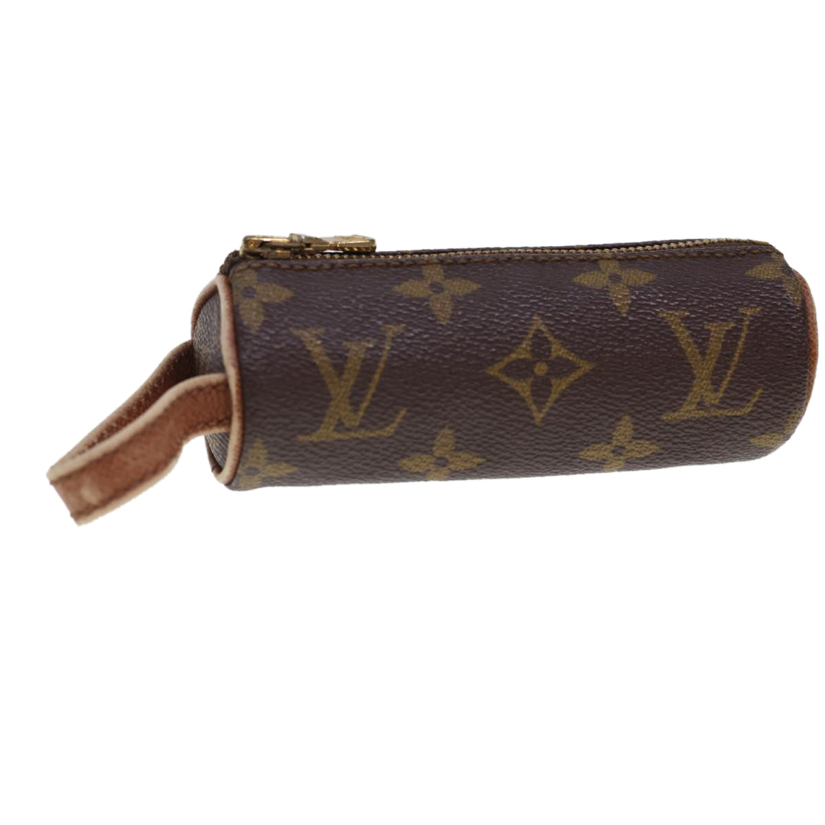 LOUIS VUITTON Monogram Etui 3 Ball de Golf Pouch LV Clutch