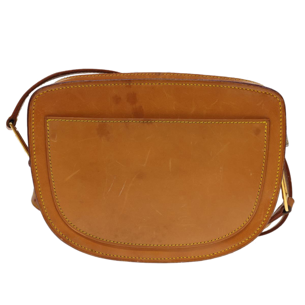 LOUIS VUITTON Nomad Leather Jeune Fille MM Shoulder Bag SPO Brown LV 40148