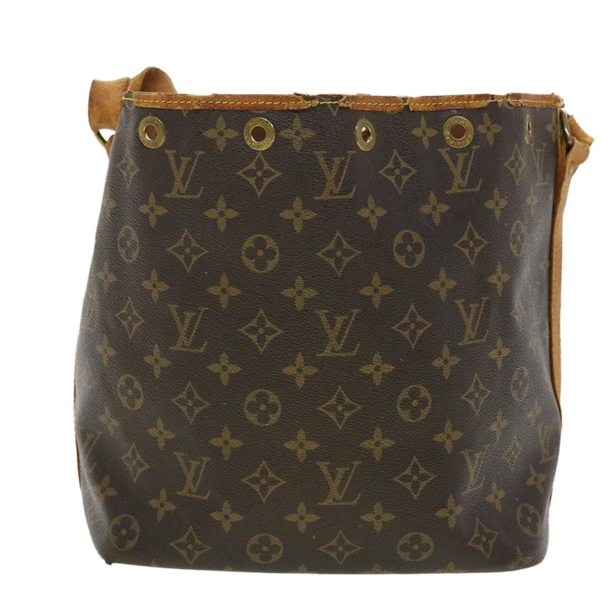 LOUIS VUITTON Monogram Petit Noe Shoulder Bag M42226 LV 40179