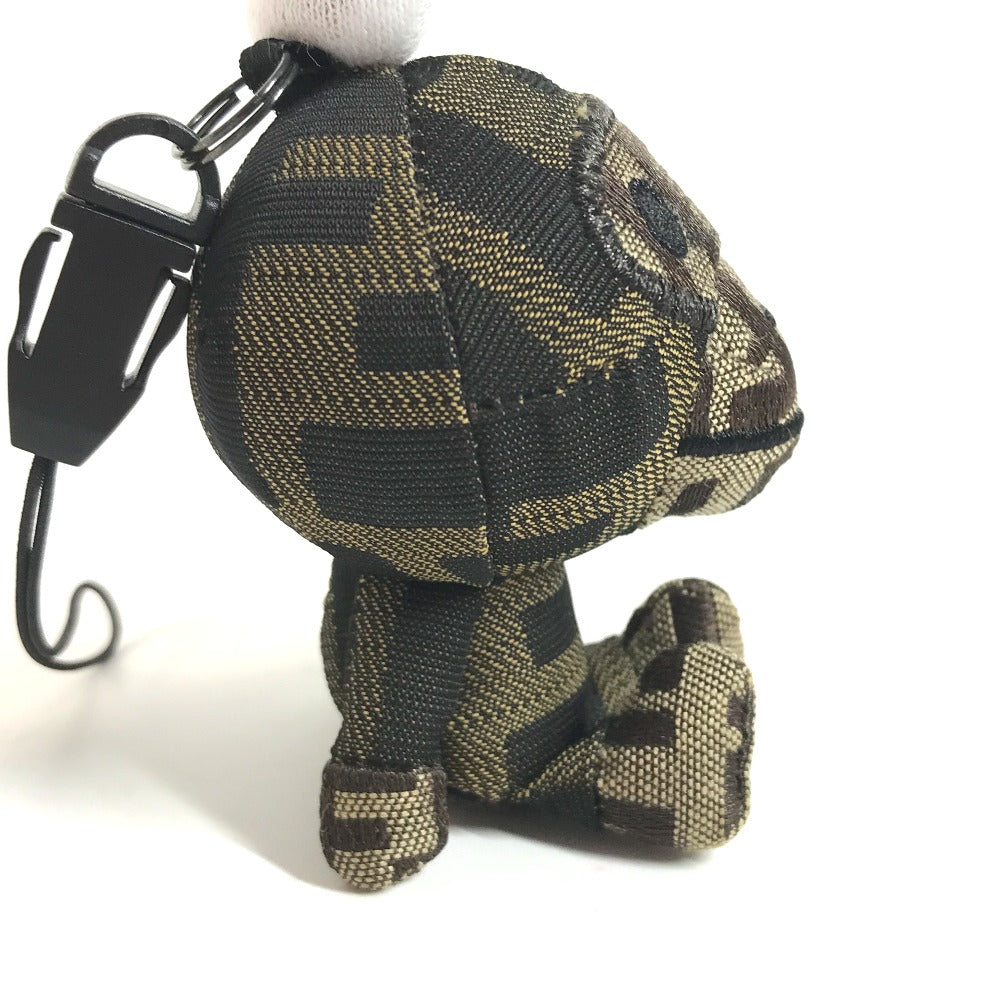 FENDI charm canvas Brown A BATHING APE A Bathing Ape Collaboration Milo Zucca mens