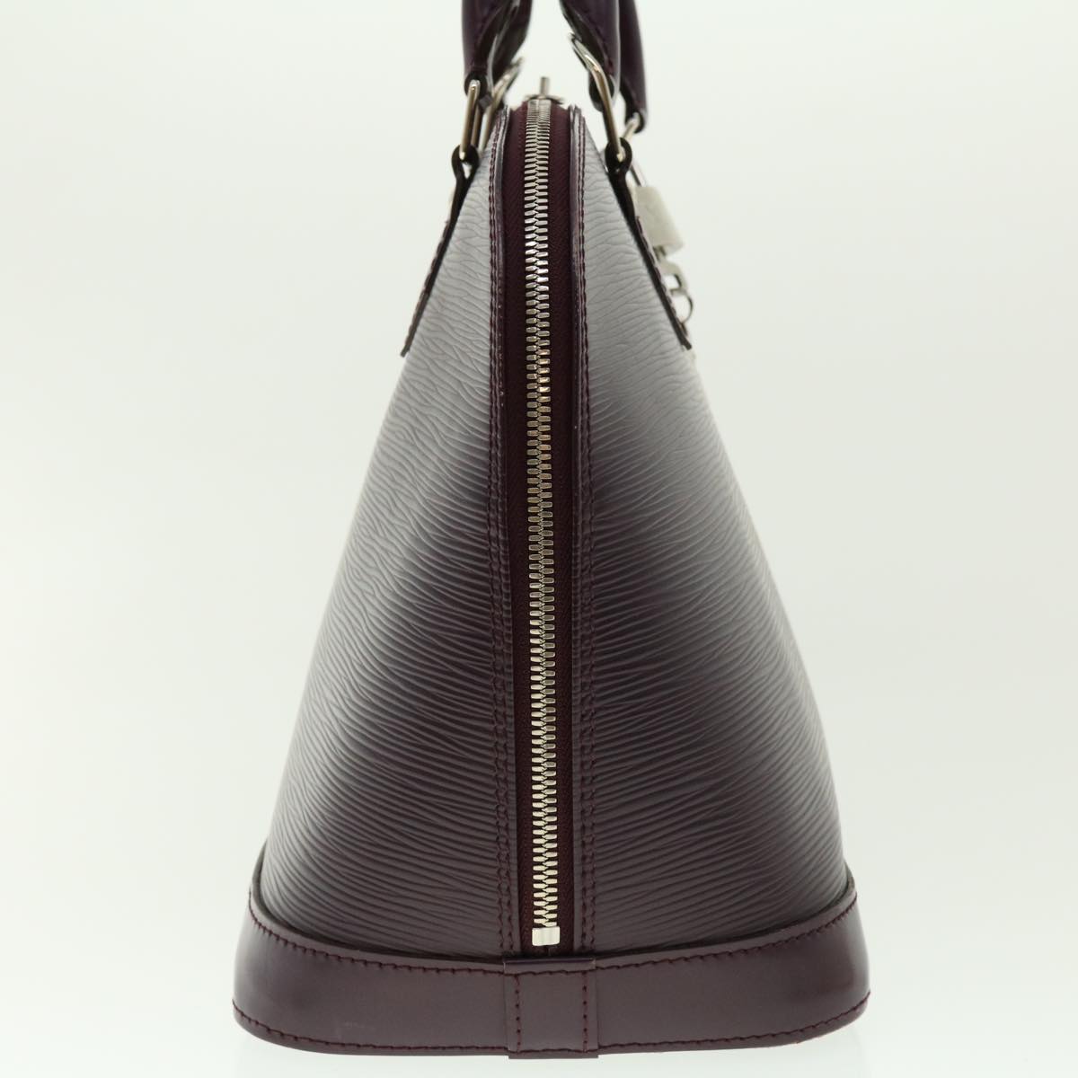 LOUIS VUITTON Epi Alma Hand Bag Purple Cassis M5280K LV 40259