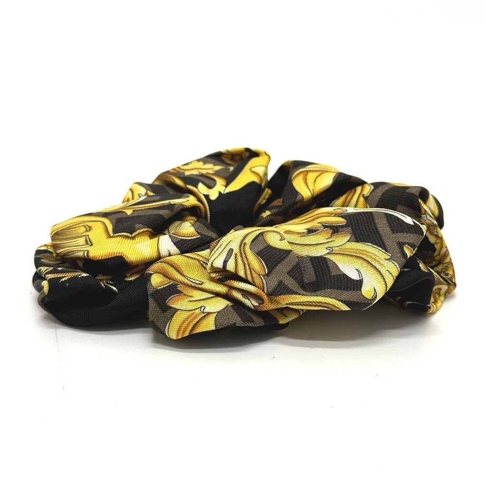 FENDI hair accessory silk black Versace collaboration versace Fendace FENDACE Women