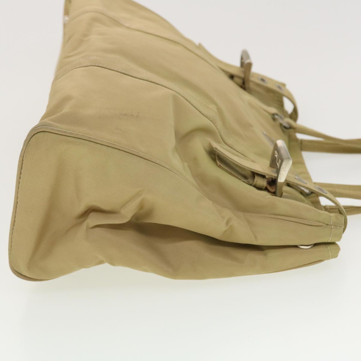Prada Shoulder Bag Nylon Khaki