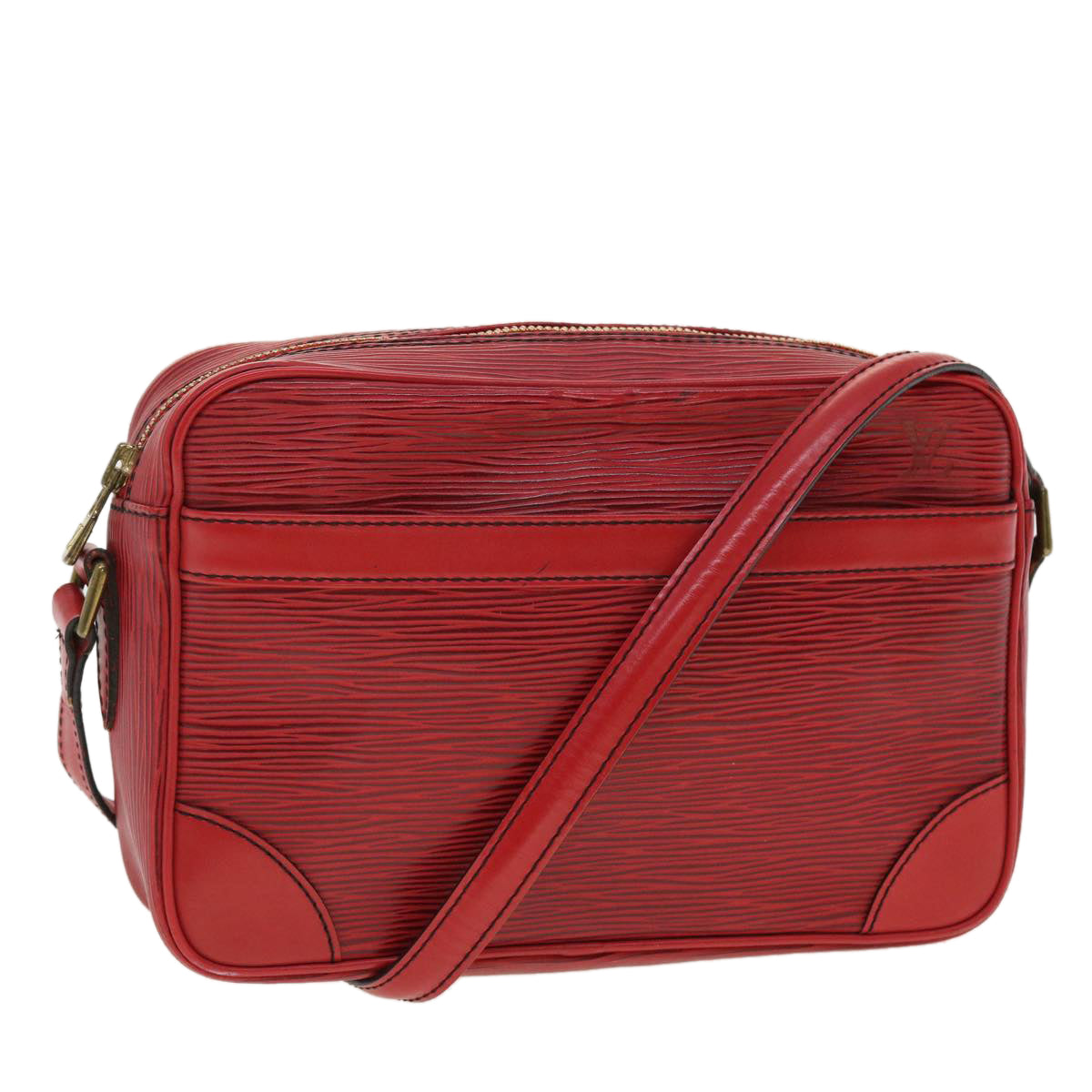 LOUIS VUITTON Epi Trocadero 23 Shoulder Bag Red M52307 LV 40337