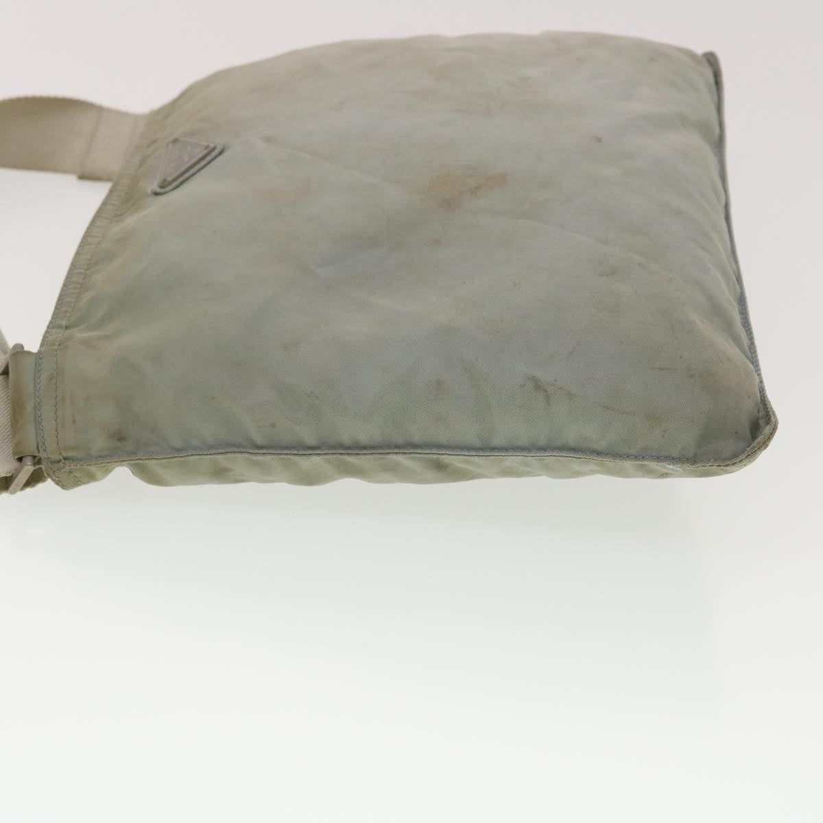 Prada Shoulder Bag Nylon Gray