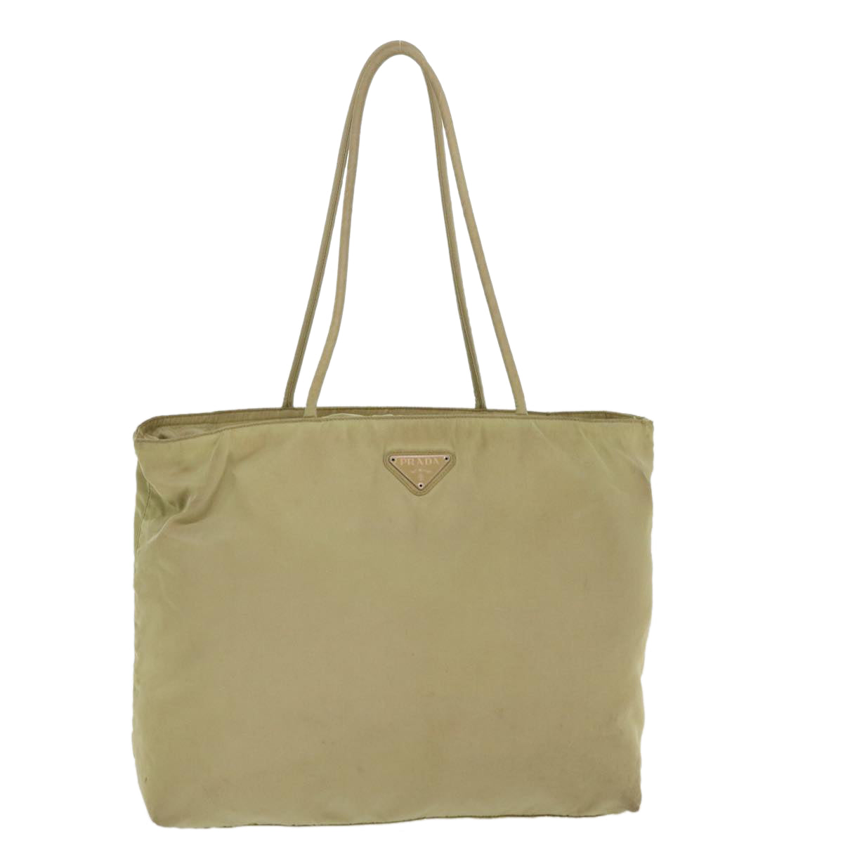 Prada Shoulder Bag Nylon Khaki