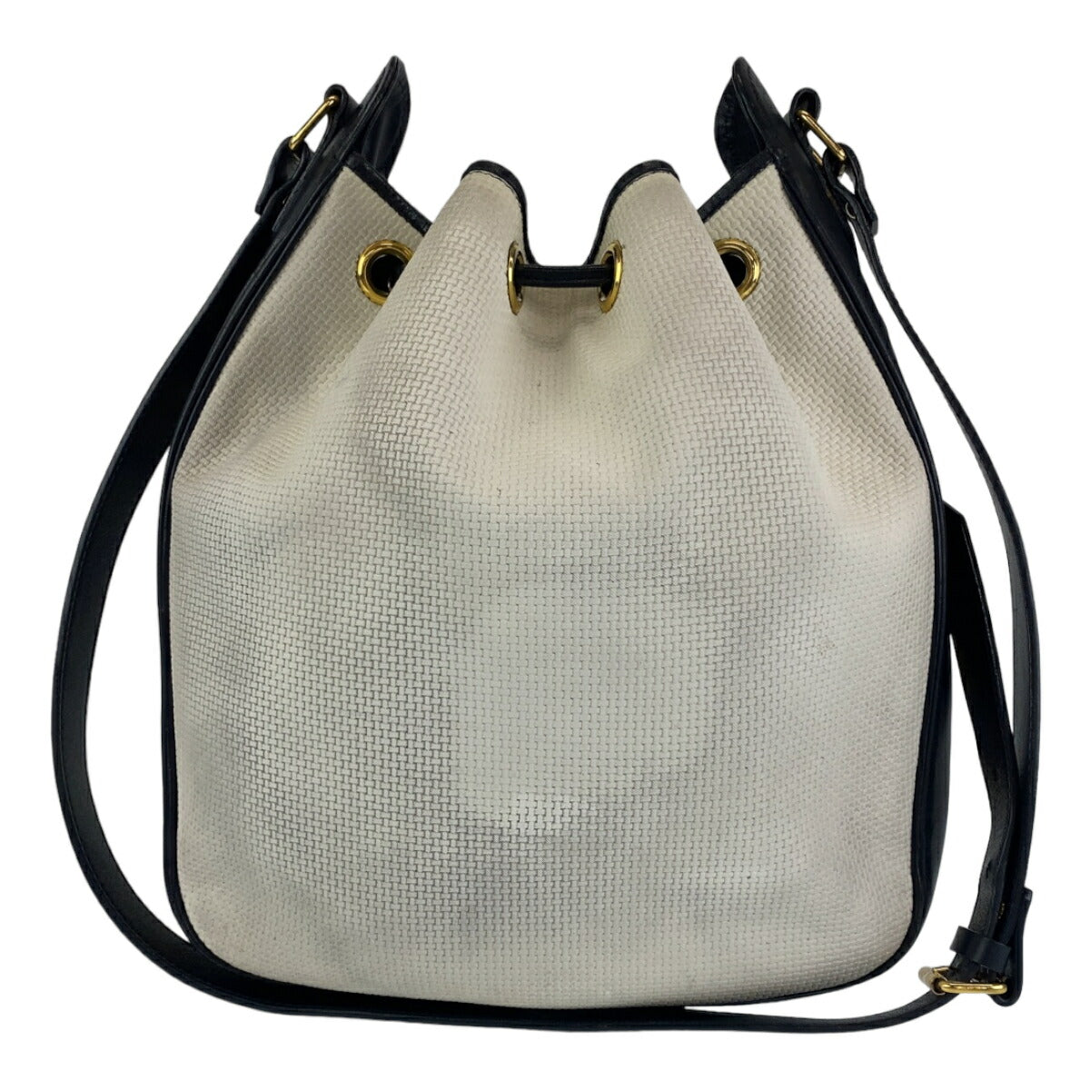 Yves Saint Laurent YSL PVC/Leather Shoulder Bag