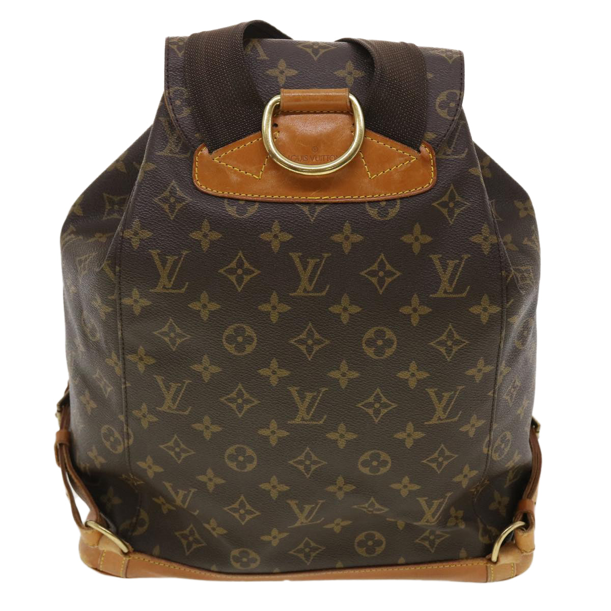 LOUIS VUITTON Monogram Montsouris GM Backpack M51135 LV 40476