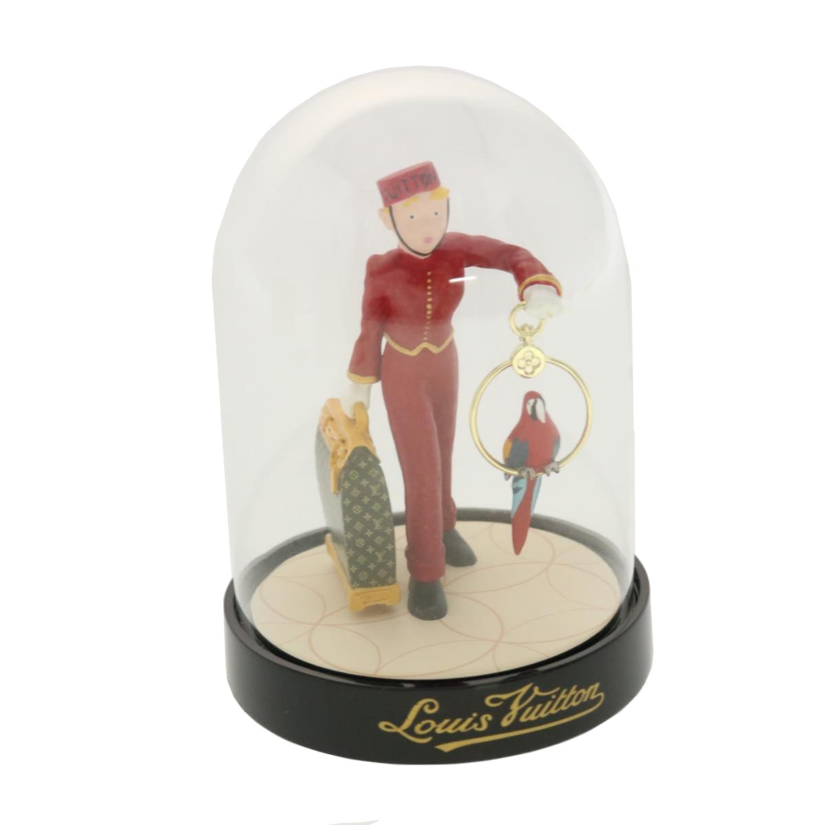LOUIS VUITTON Bellboy Snow Globe Clear M99551 LV 40477