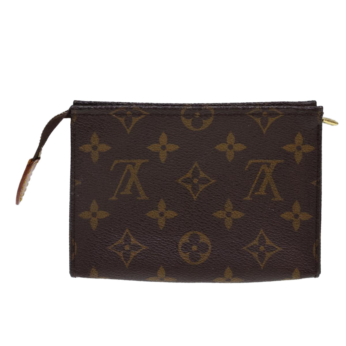 LOUIS VUITTON Monogram Poche Toilette 15 Pouch LV Clutch