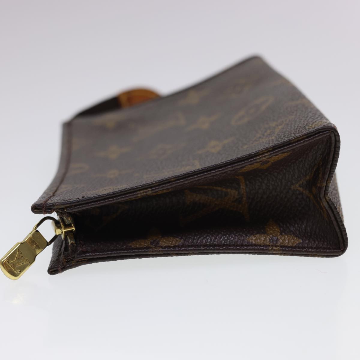 LOUIS VUITTON Monogram Poche Toilette 15 Pouch LV Clutch