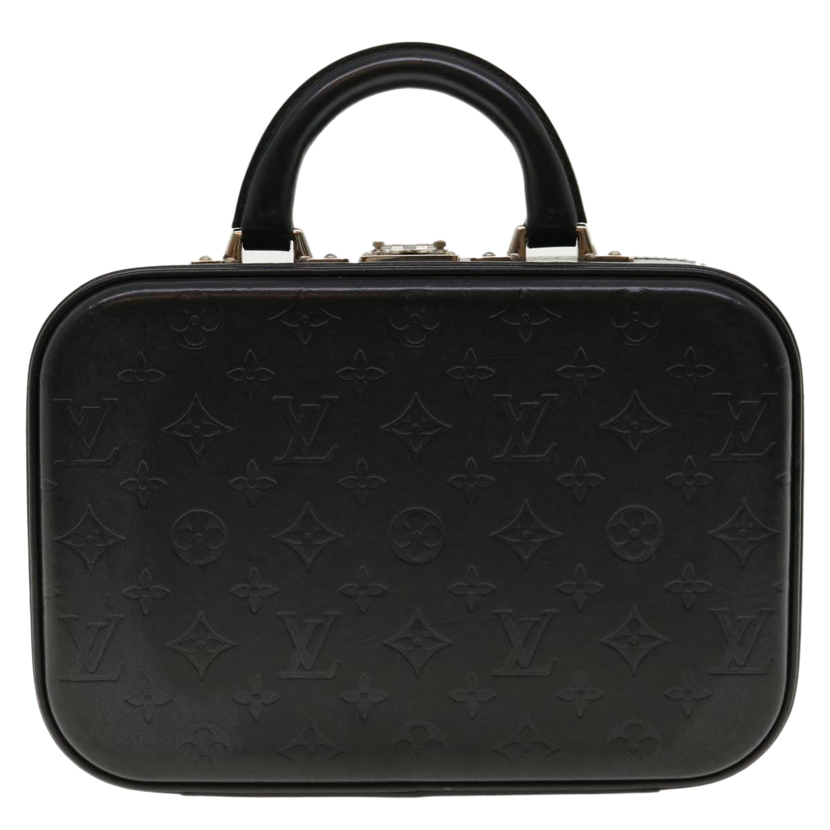 LOUIS VUITTON Monogram Grasse Variset PM Hand Bag Black M92235 LV 40515