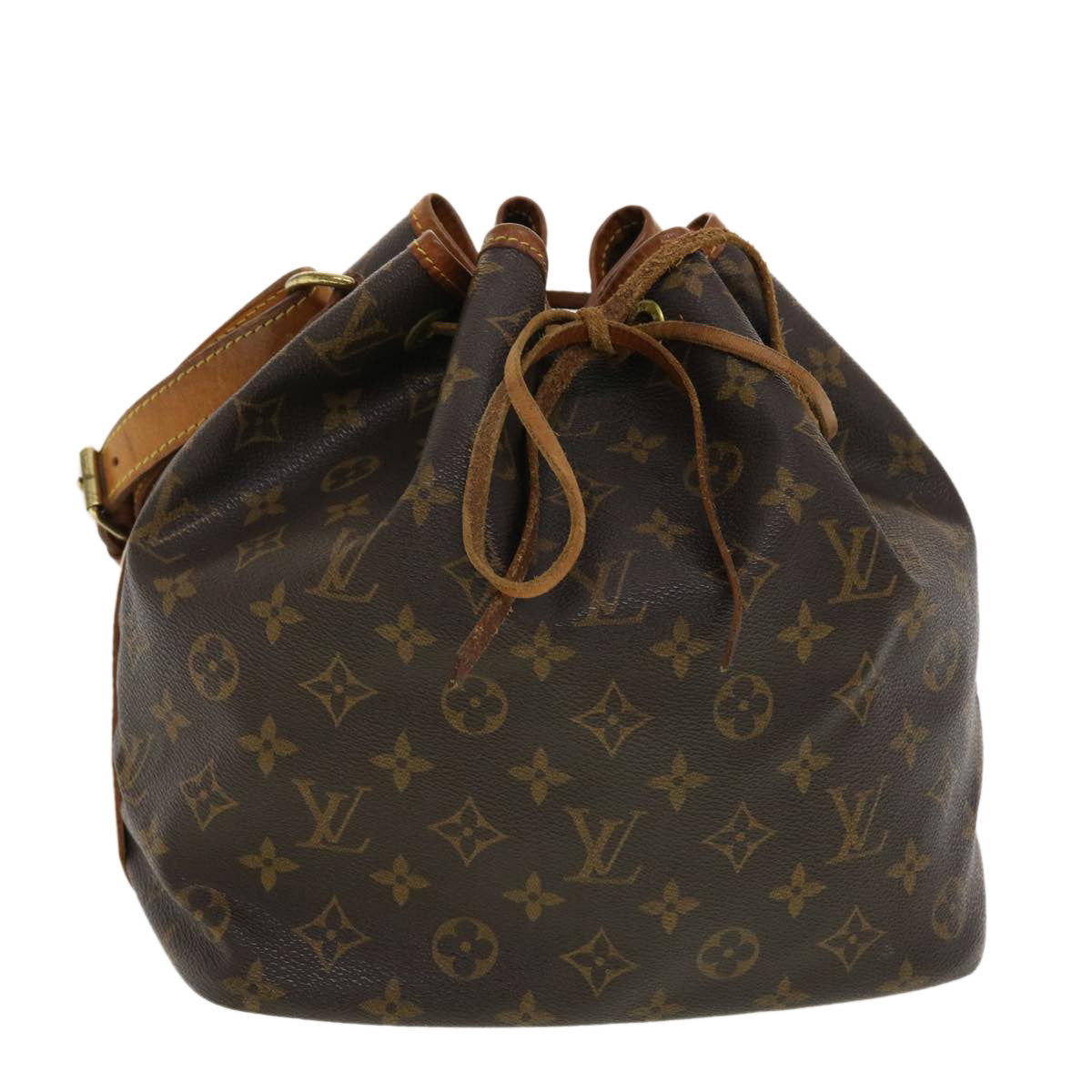 LOUIS VUITTON Monogram Petit Noe Shoulder Bag M42226 LV 40661