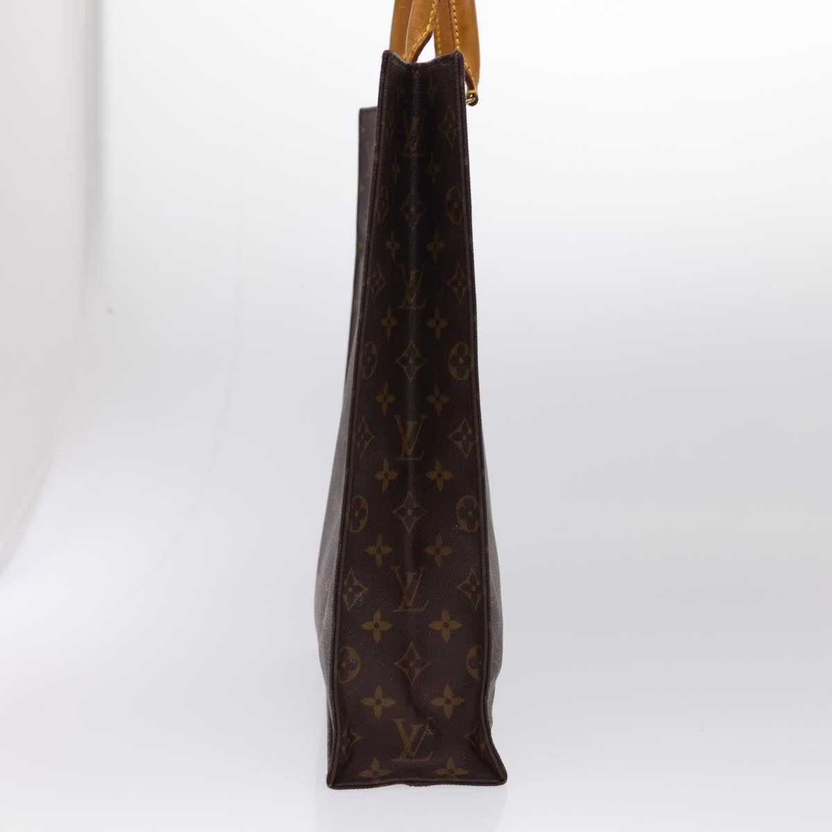 LOUIS VUITTON Monogram Sac Plat Hand Bag M51140 LV 40684