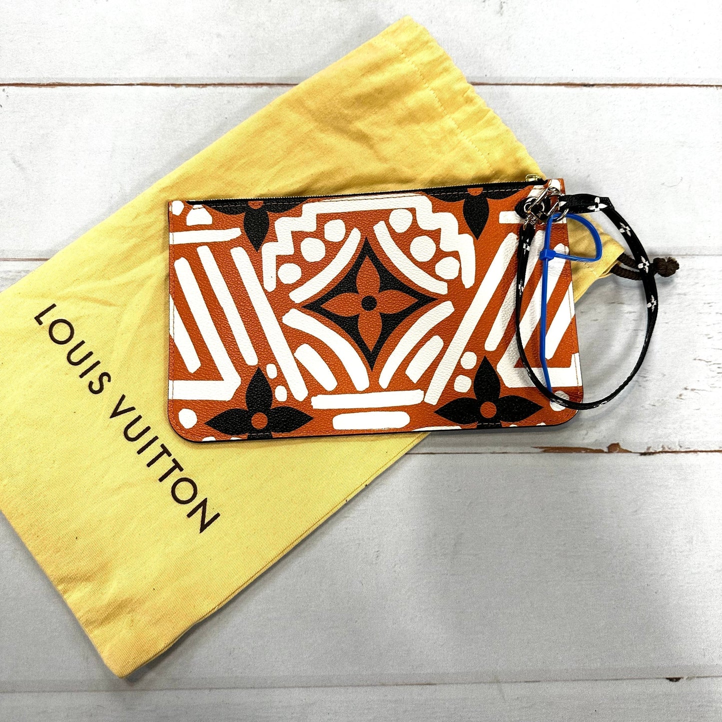 Clutch Luxury Designer By Louis Vuitton