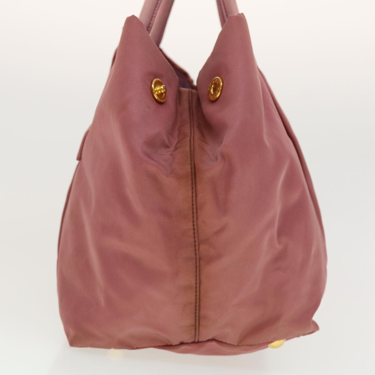 Prada Hand Bag Nylon Pink