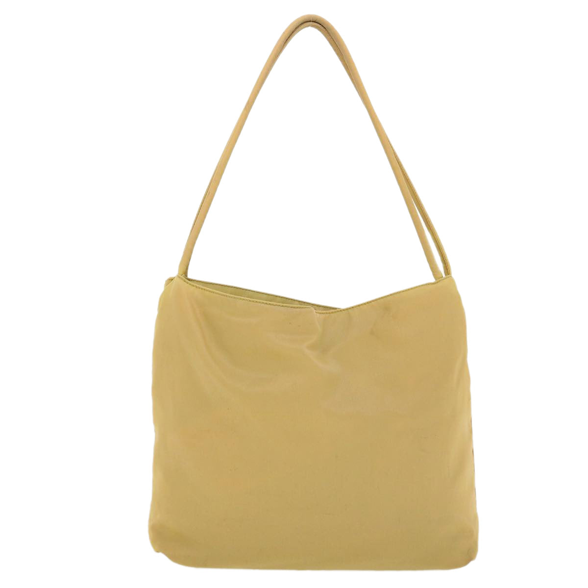 Prada Shoulder Bag Nylon Beige