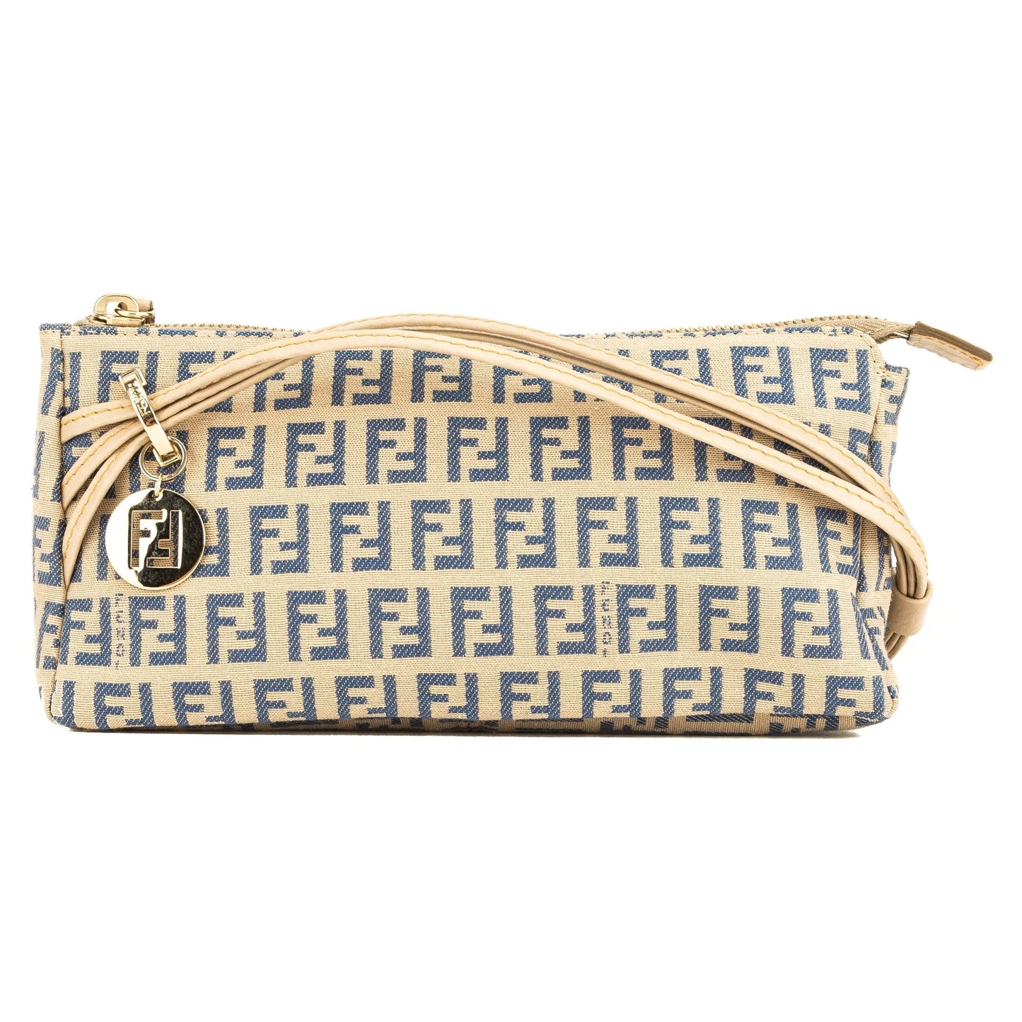 Fendi Beige Zucchino Shoulder Bag