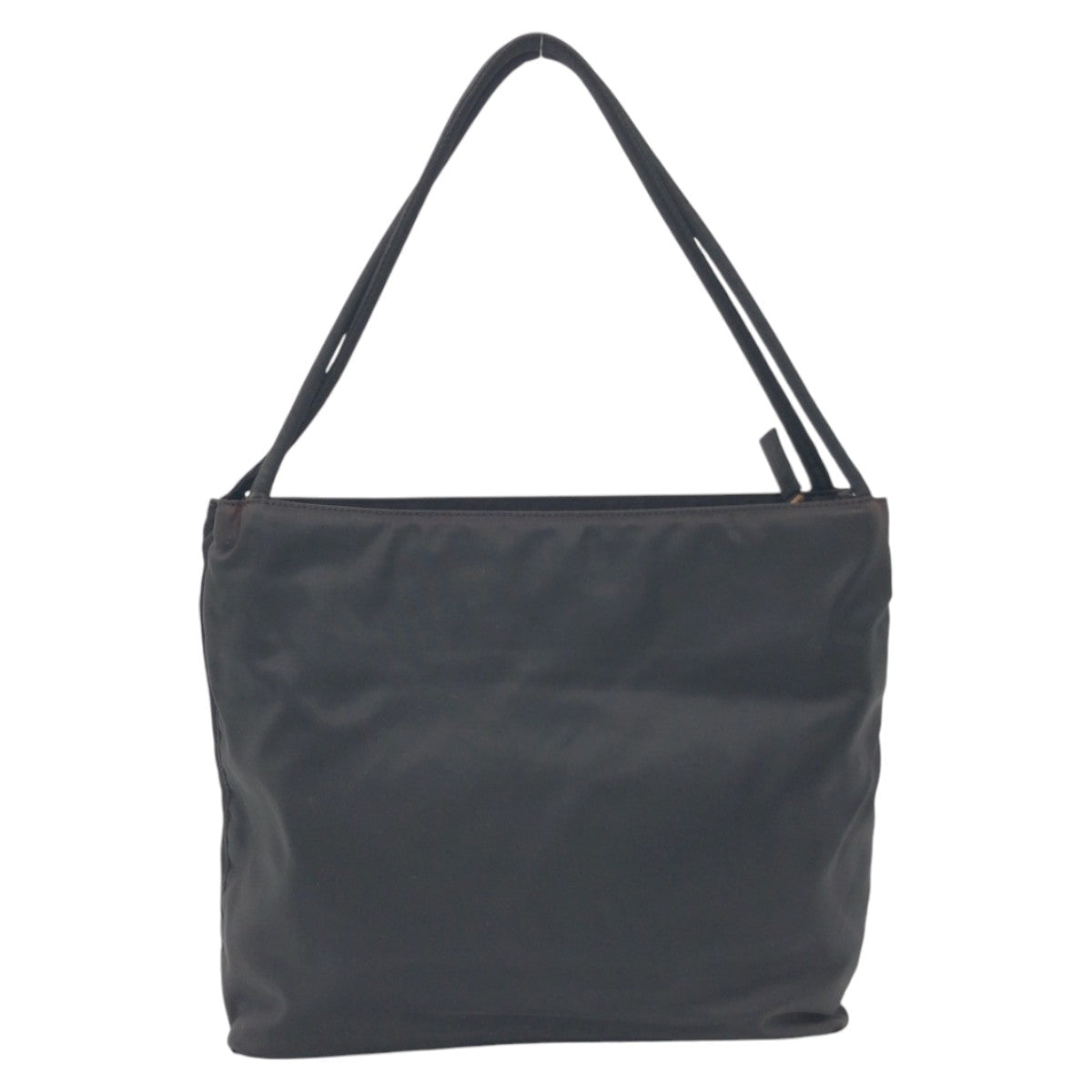 PRADA Tote Bag Nylon Black black Tote Bag Shoulder Bag Handbag Test Triangular logo Women