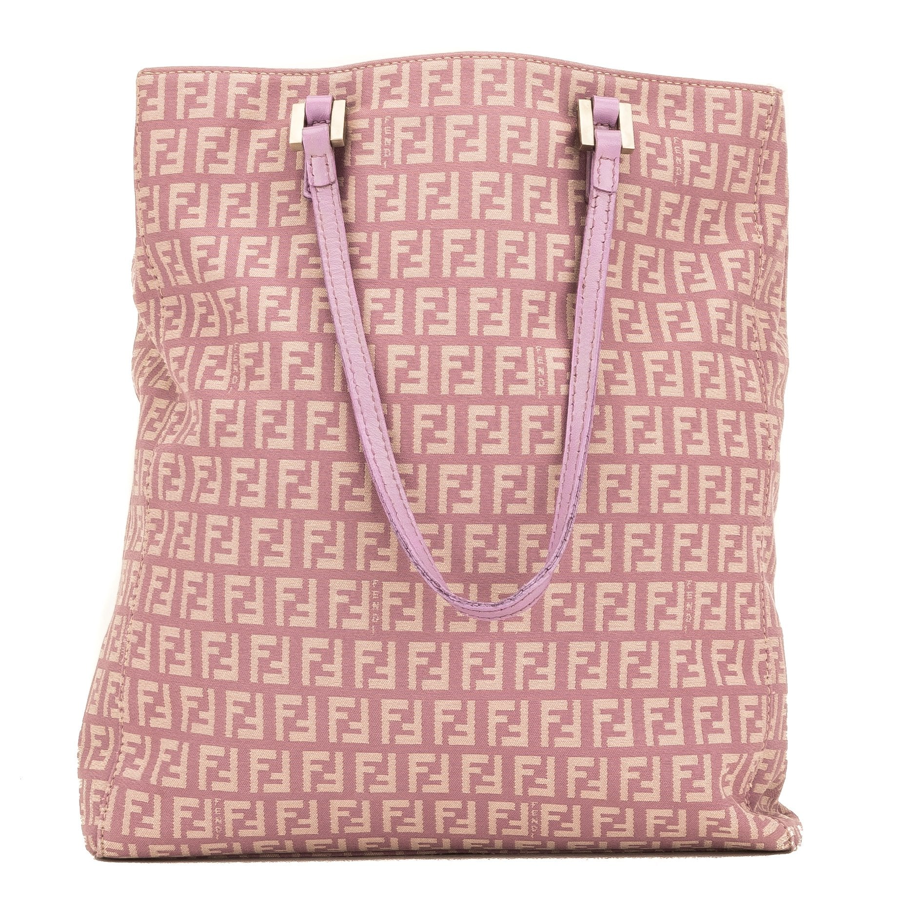 Fendi Purple Zucca Tote ( )