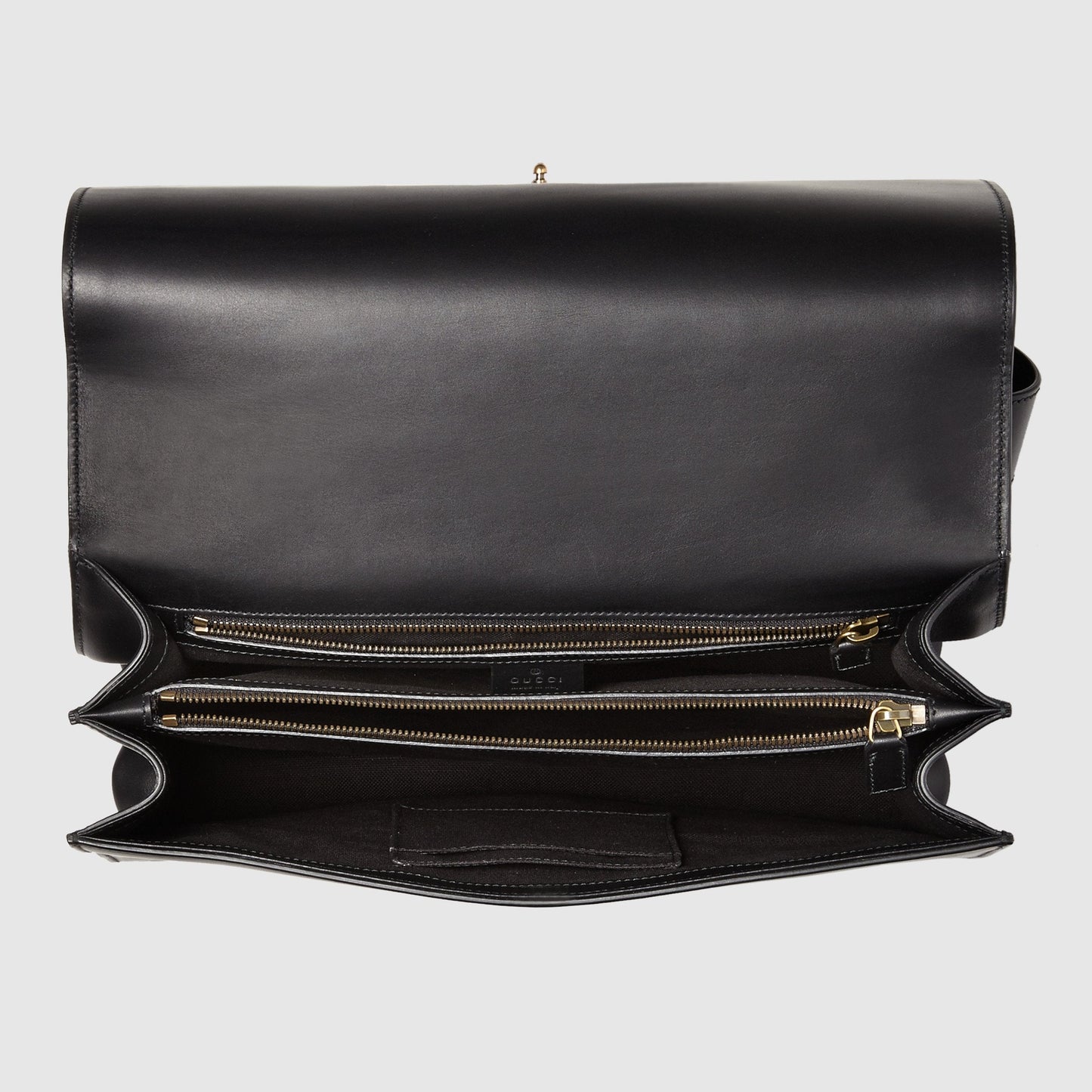 Gucci Monogram Leather Canvas Crossbody