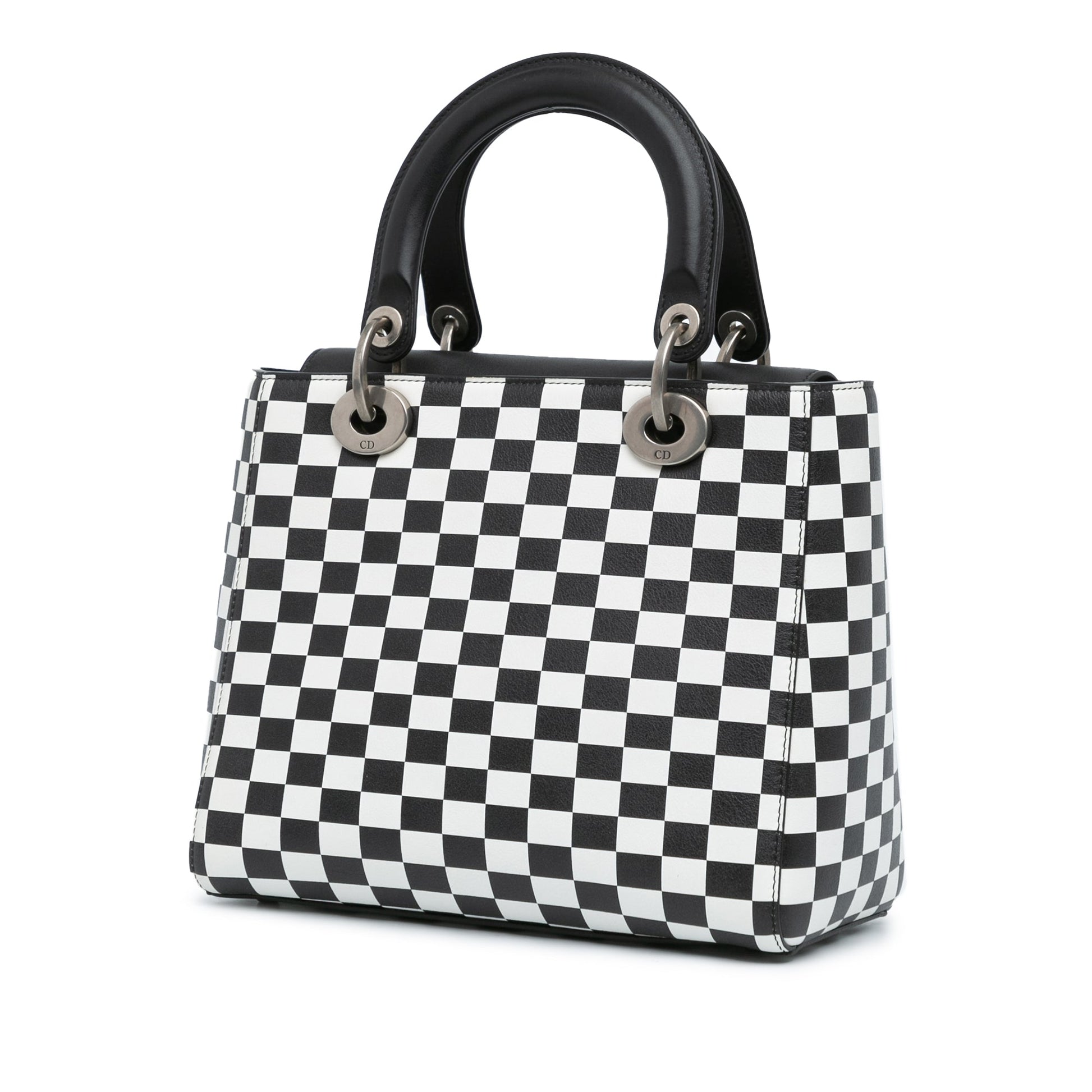 Dior Lady Dior Leather Shoulder Bag