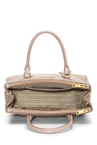 Prada, Pink Saffiano Executive Tote Small, Pink
