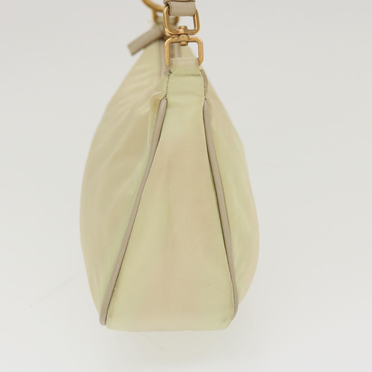Prada Shoulder Bag Nylon Beige