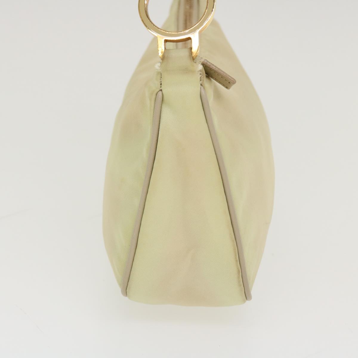 Prada Shoulder Bag Nylon Beige