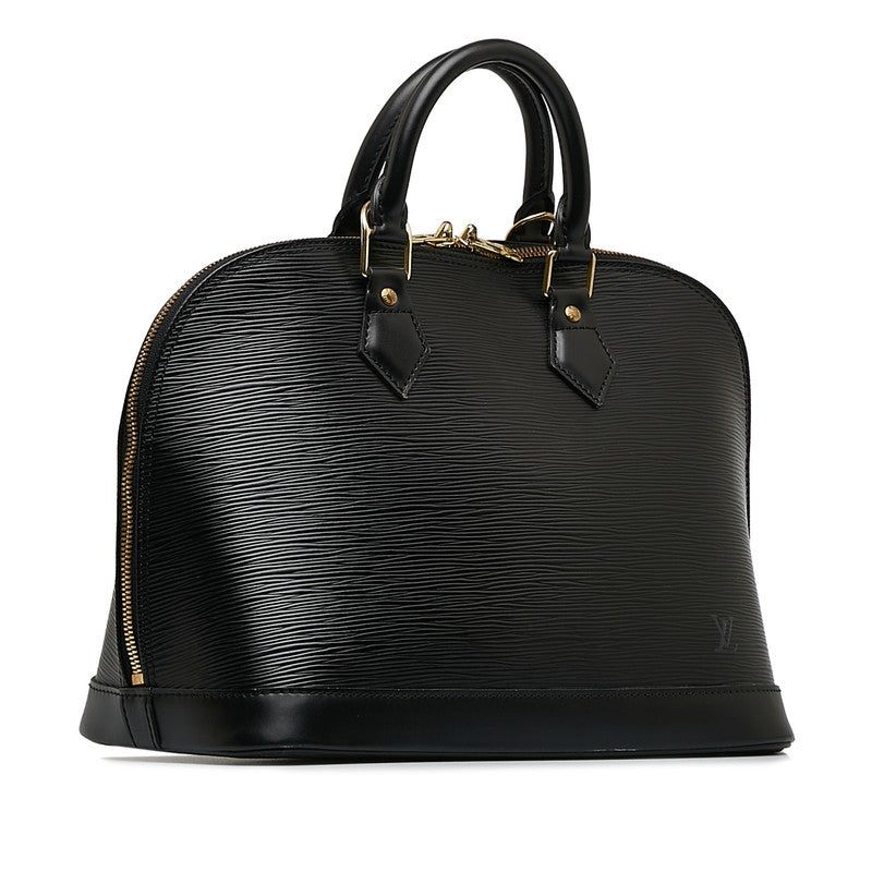 Louis Vuitton Epic Alma Handbag Noir Black Leather Louis Vuitton