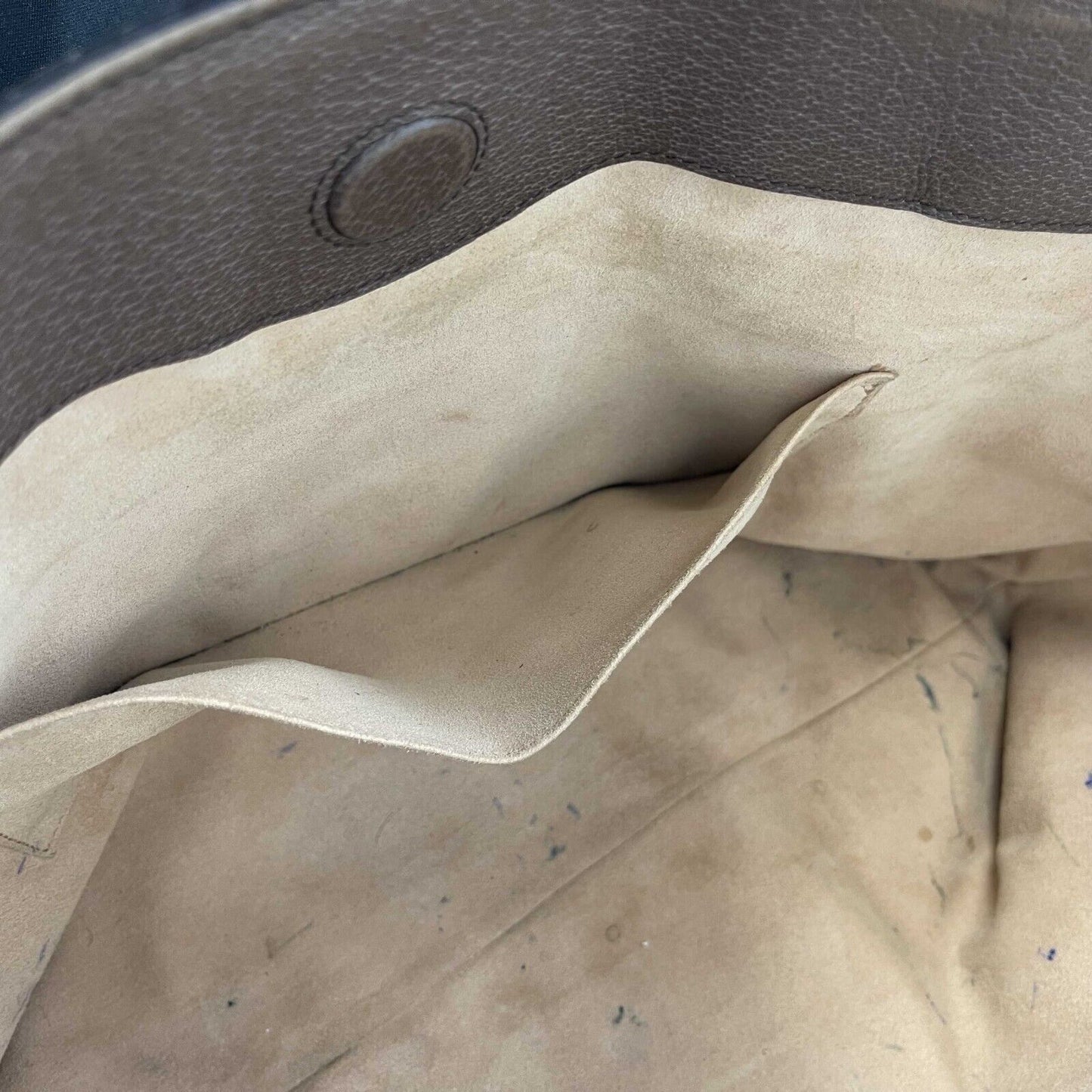 Gucci Leather Canvas Tote
