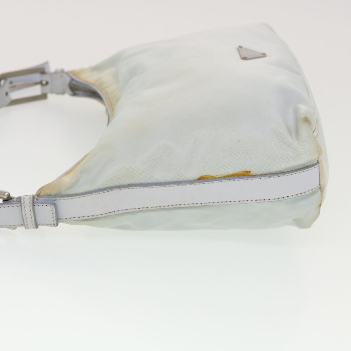 Prada Shoulder Bag Nylon Light Blue