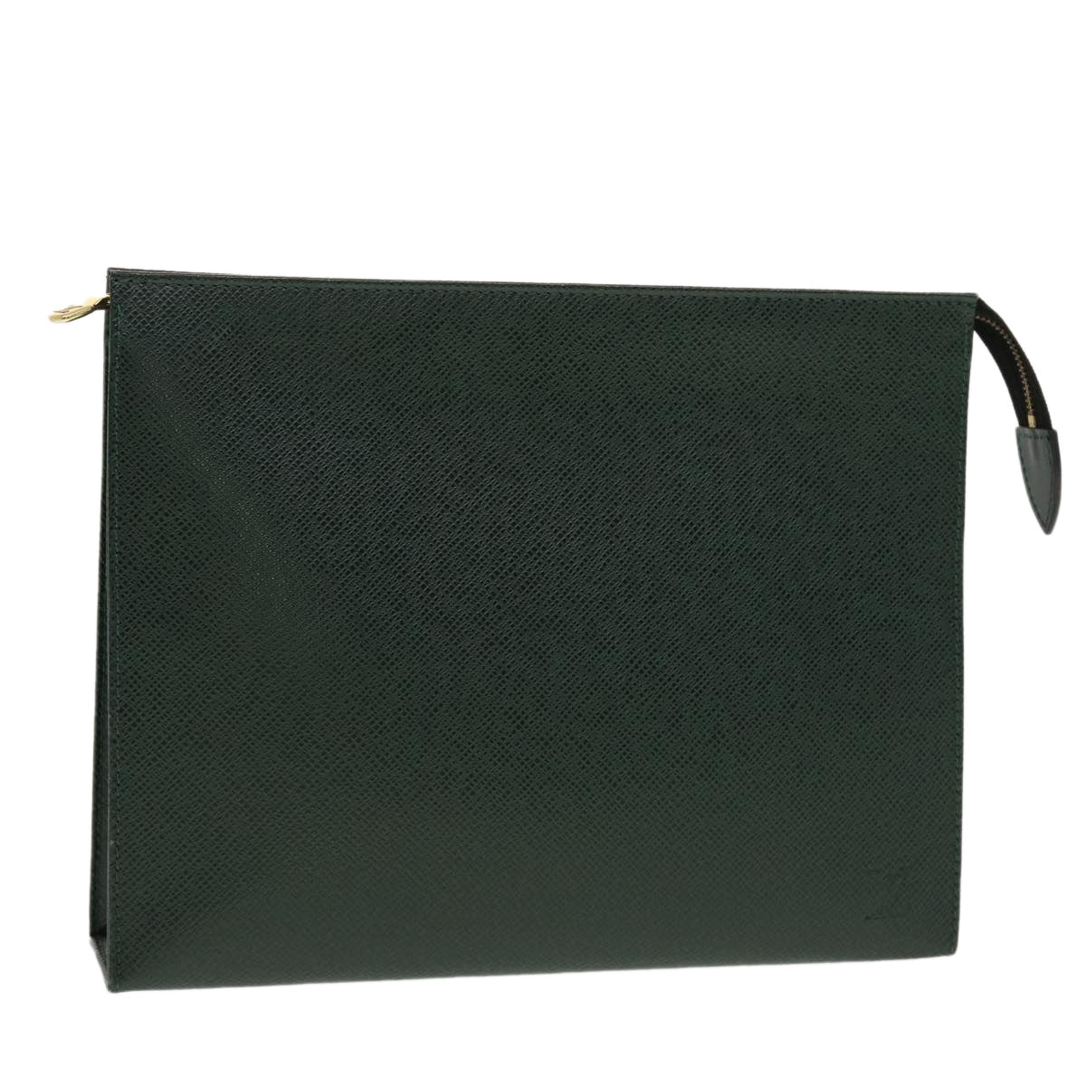Louis Vuitton Taiga Poche Toilette 26 Pouch Epicea LV Auth Clutch