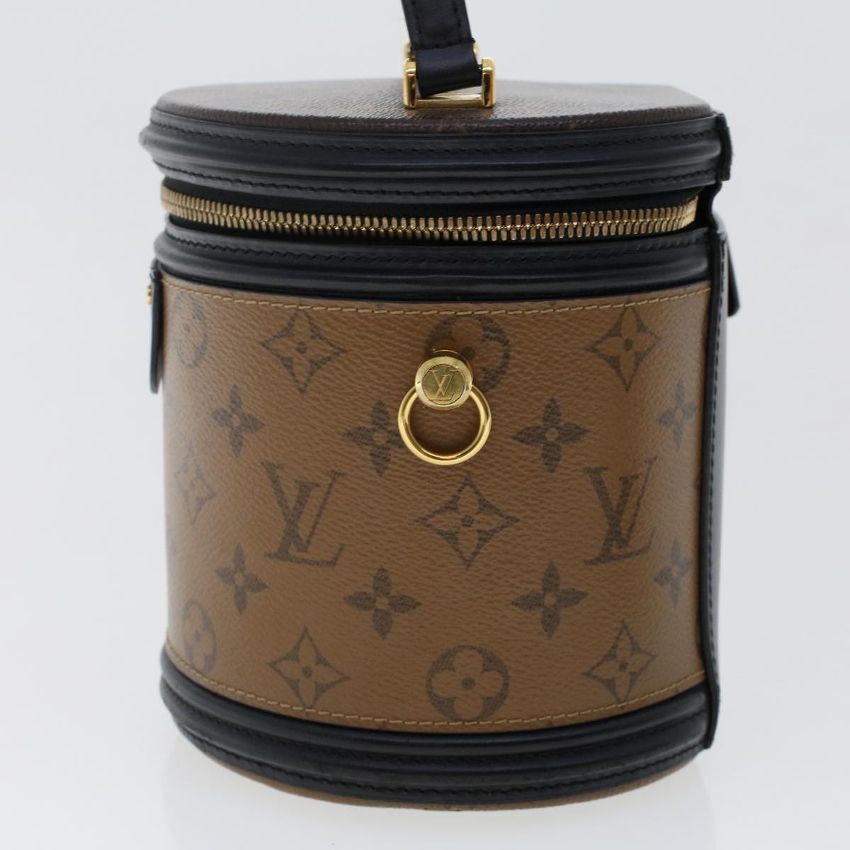 LOUIS VUITTON Monogram Reverse Cannes Hand Bag 2way LV Auth 44215A