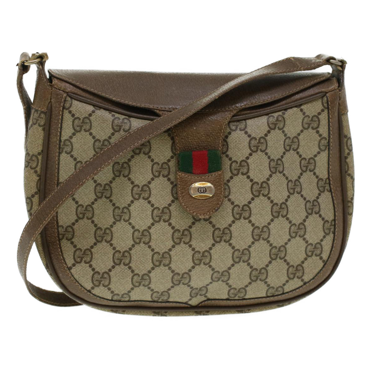 Gucci Canvas Shoulder Bag