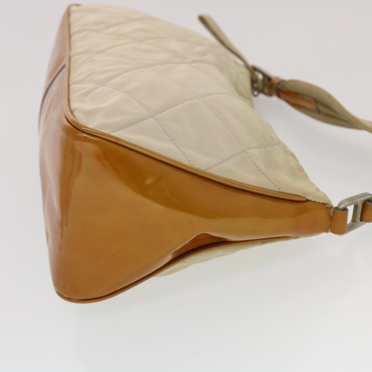 Prada Shoulder Bag Nylon Beige