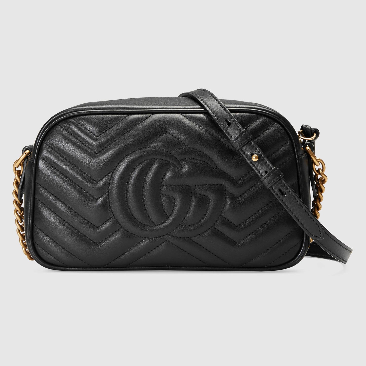 Gucci Monogram Chain Leather Crossbody