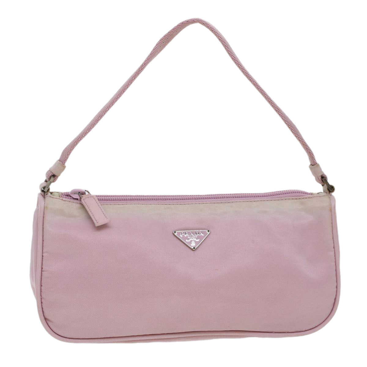 Prada Accessory Pouch Nylon Pink Luxury Handbag