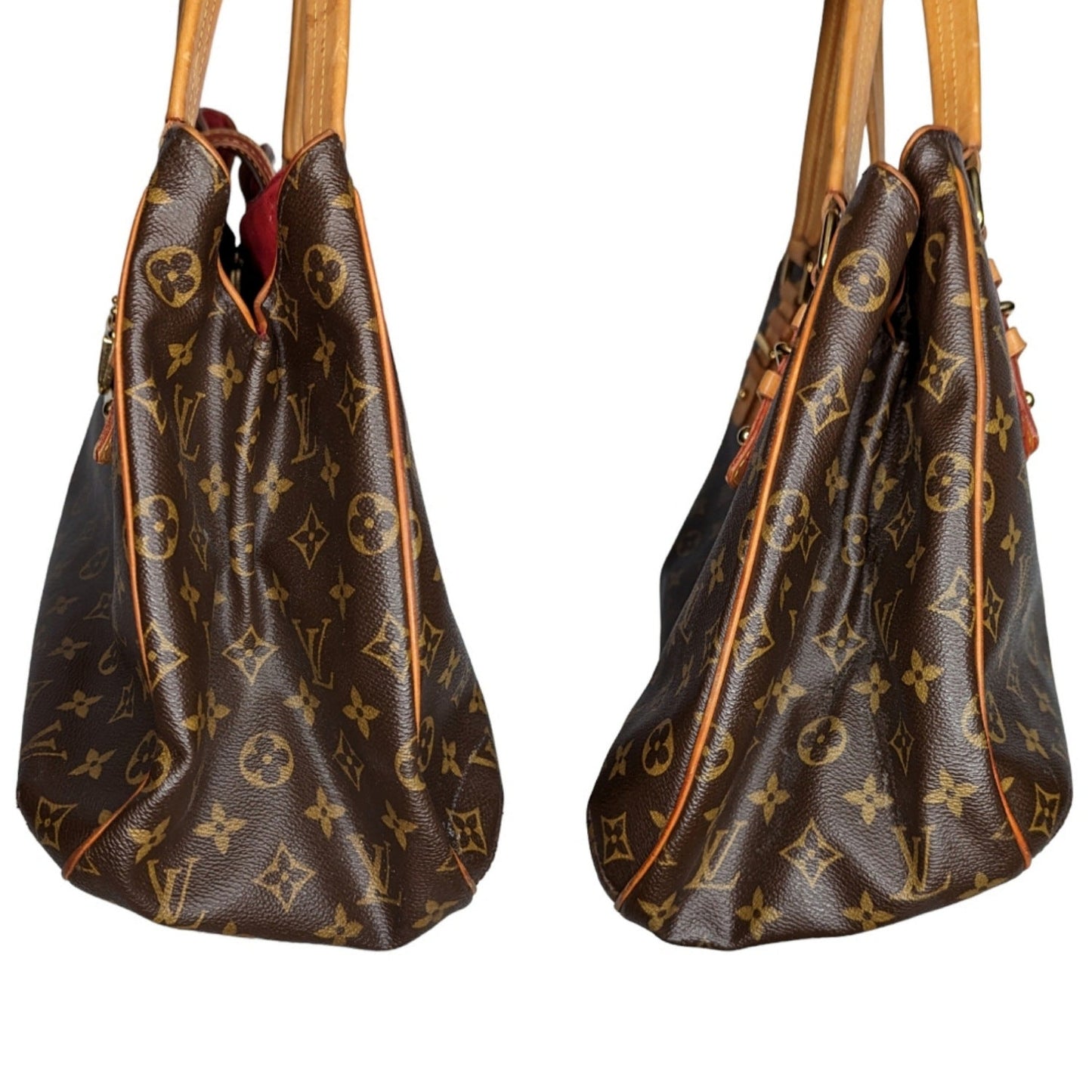 Louis Vuitton Monogram Canvas Griet Satchel Handbag