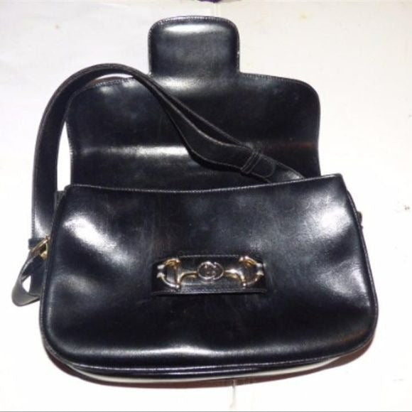 Gucci Envelope Leather Shoulder Bag