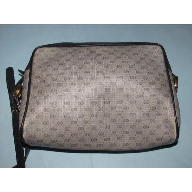 Gucci Leather Canvas Crossbody