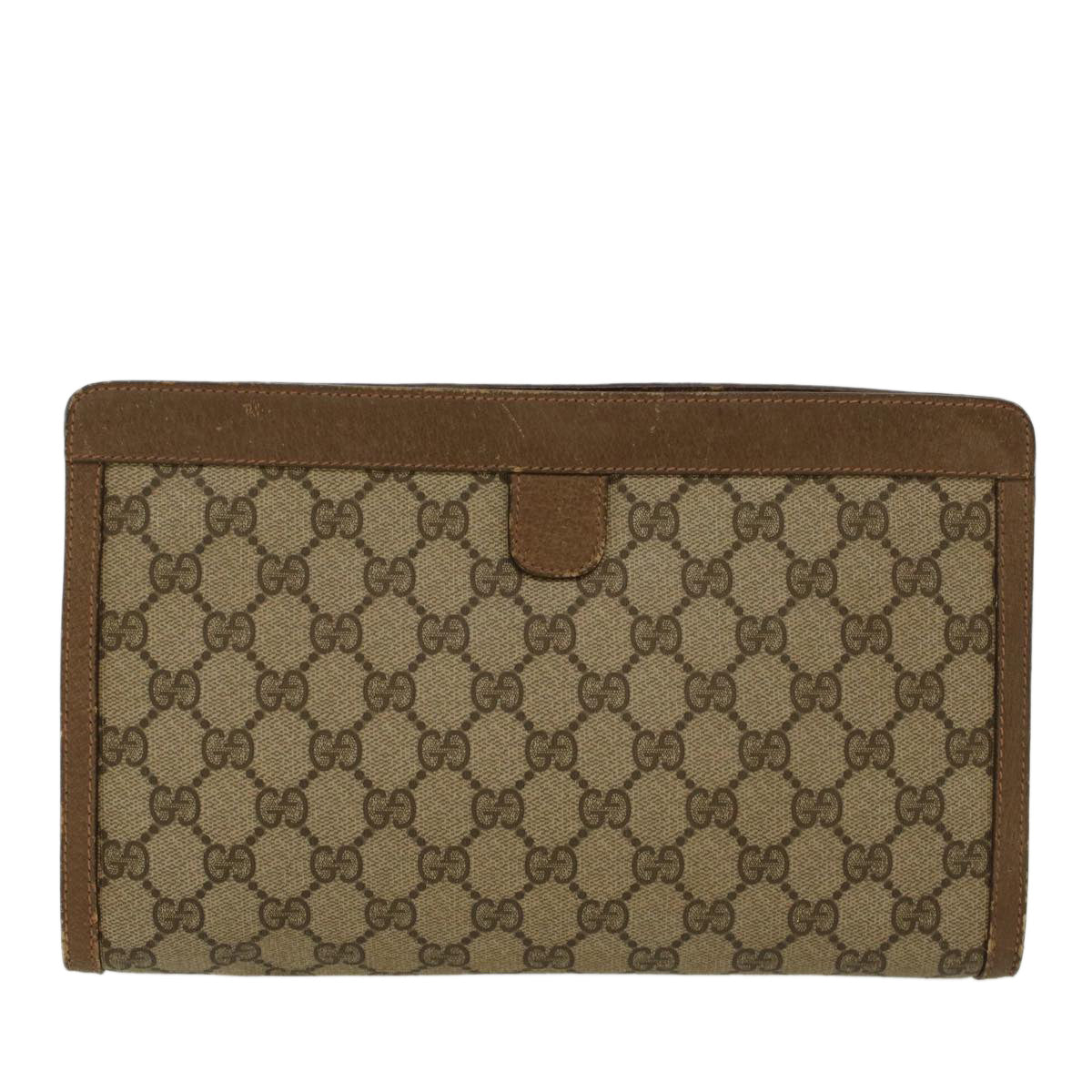 Gucci Leather Canvas Shoulder Bag