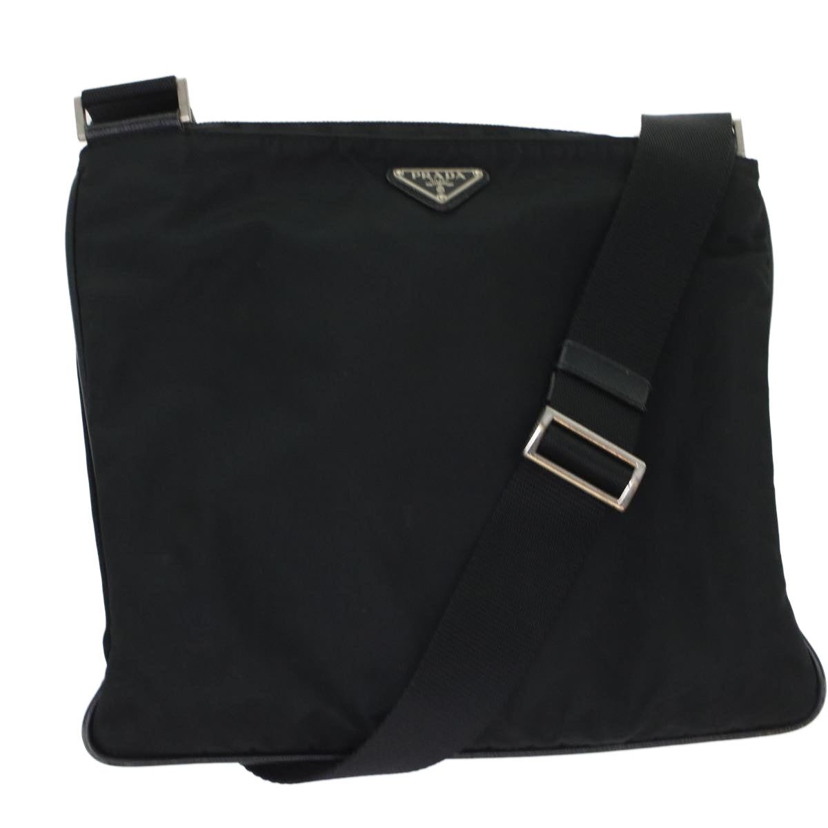 Prada Shoulder Bag Nylon Black